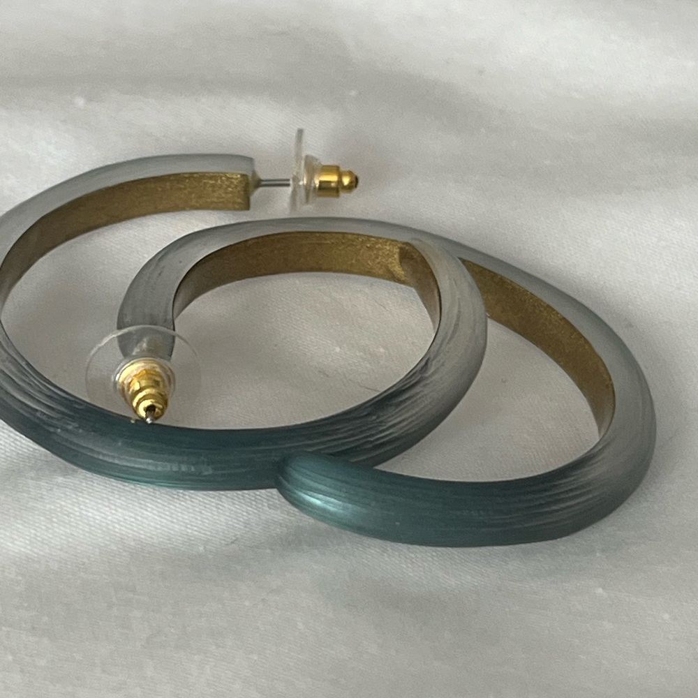 Alexis Bittar Skinny Hoop Earrings